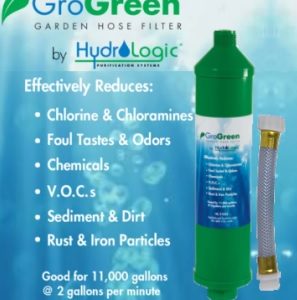 HydroLogic GroGreen™ Garden Hose Filter