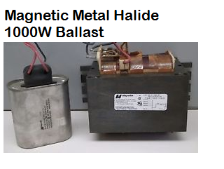 Magnetic Metal Halide Ballast 1000 Watts (RAW)