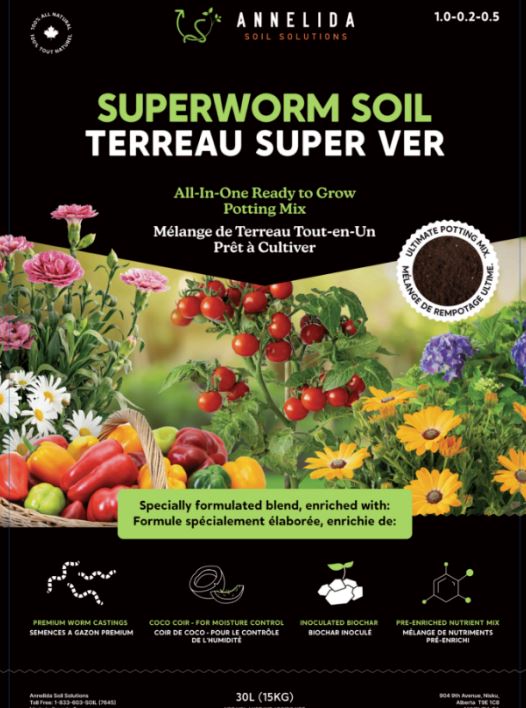 Annelida SuperWorm Soil 30L